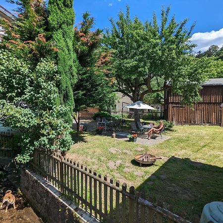 H6 -Urlaubsmagie- Wohnung Fuer 3 Mit Pool & Terrasse Sebnitz Exterior photo