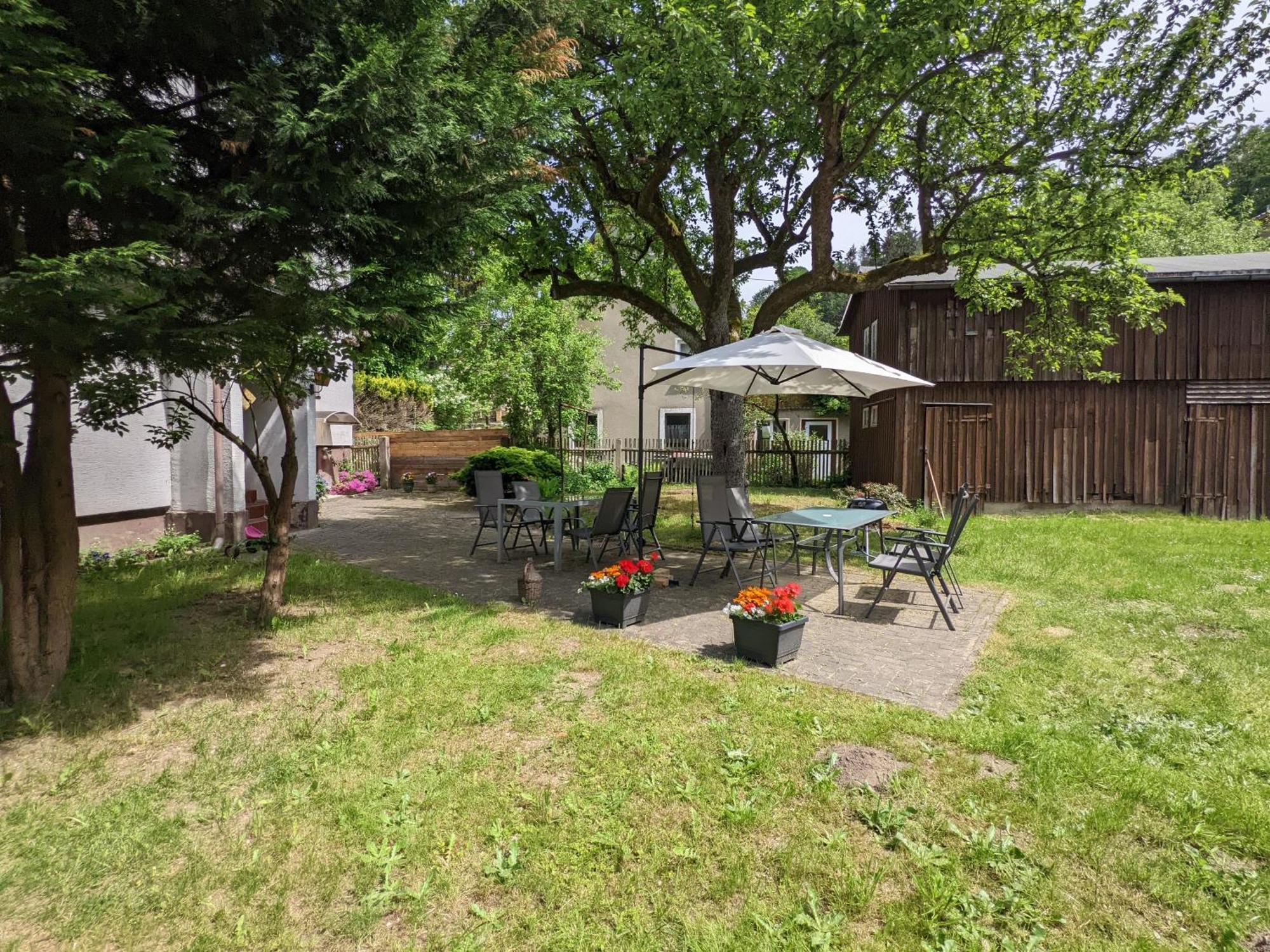 H6 -Urlaubsmagie- Wohnung Fuer 3 Mit Pool & Terrasse Sebnitz Exterior photo